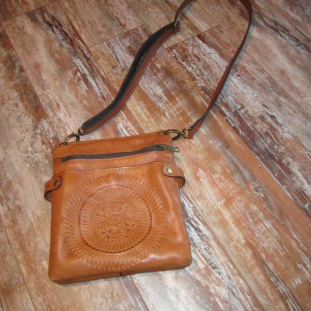 Patricia Nash Leather Cross body Purse